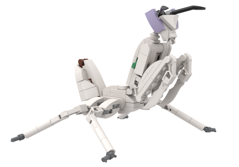 Lego Orchid Mantis (Hymenopus coronatus): The Insect Collection