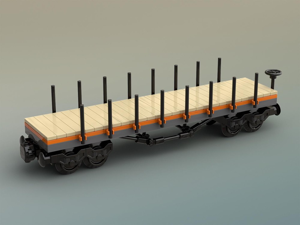 Lego Flatbed Car (28L)