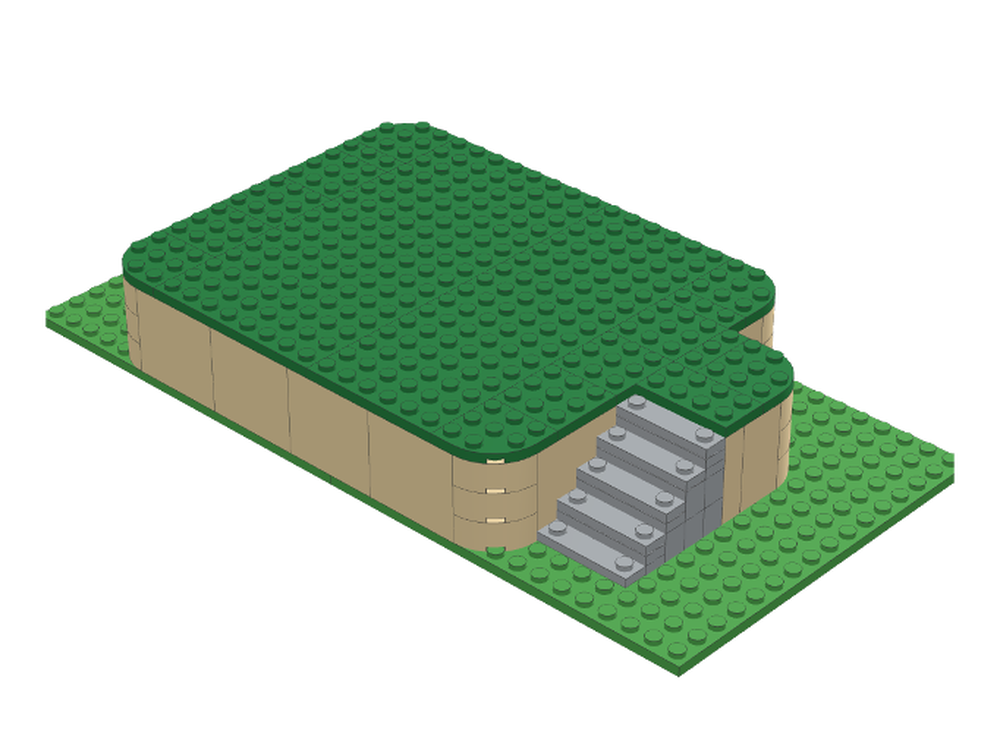 Lego Animal Crossing Level 2 with Stairs