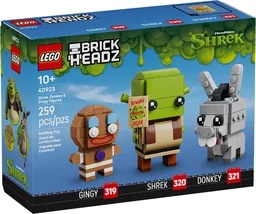 Shrek, Donkey & Gingy Figures