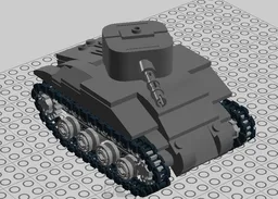 Mini WW2 Sherman M4 Tank
