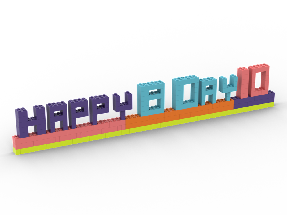 Lego Happy 10th Birthday