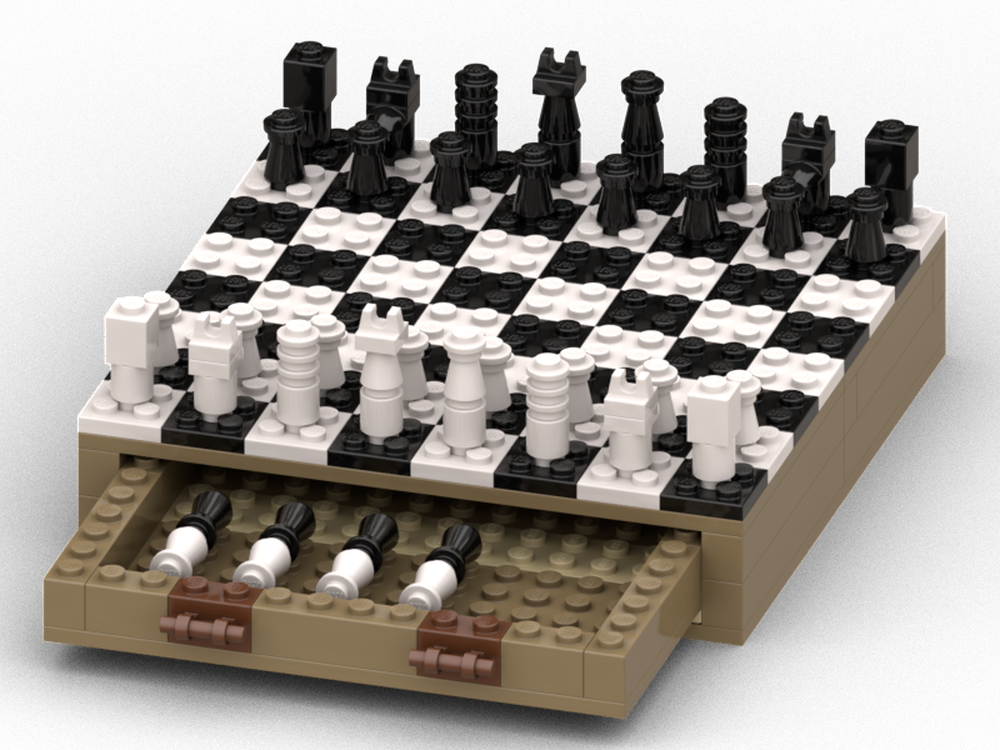 Lego Mini Chess and Checkers Portable