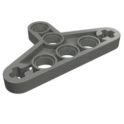 Technic Beam Triangle Thin [Type I] / Dark Bluish Gray