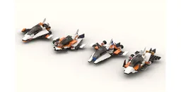 60224 Mars Shuttle Bundle 4 in 1