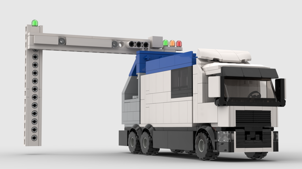 Lego Mobile x-ray scanning vehicle