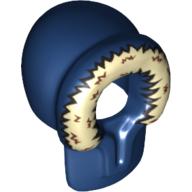 Lego Hood Fur-lined with Tan and Brown Fur Print