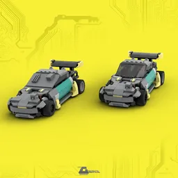 Mizutani Shion Coyote from Cyberpunk 2077 - Blue