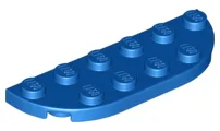 Plate Round Corners 2 x 6 Double