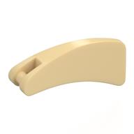 Lego Animal Body Part, Fin 2 x4 with Handle / Tan