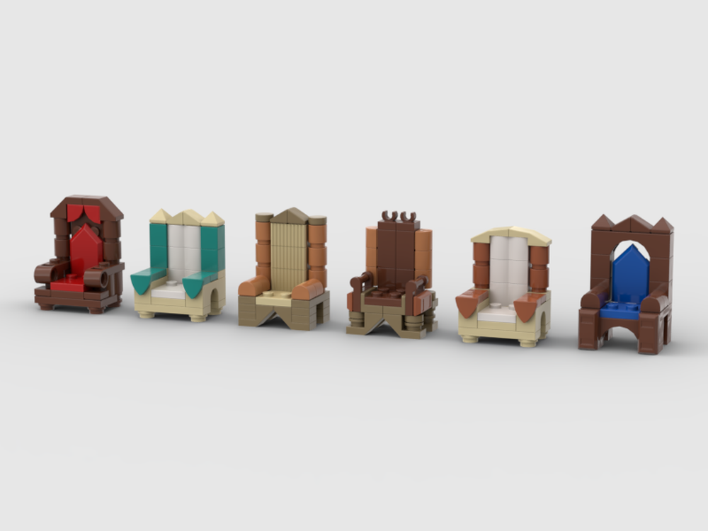 Lego Medieval Thrones