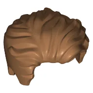 Hair Swept Left Tousled [Plain] / Medium Nougat