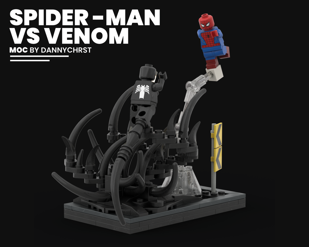 Lego SPIDER-MAN VS VENOM MINI DIORAMA