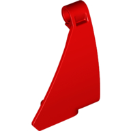 Lego Technic Panel Triangle 5 x 4 Right / Red