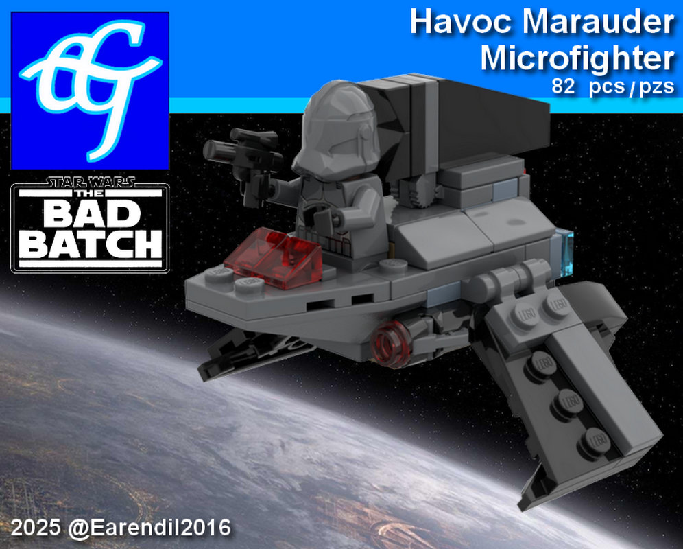 Lego Havoc Marauder Microfighter