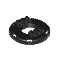 Lego Technic Turntable Large Type 4 Top, 60 Tooth / Black