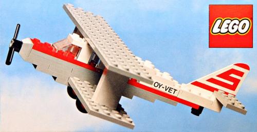 Lego Sterling Airways Biplane