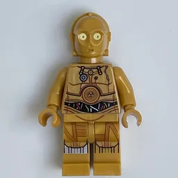 C-3PO, Pearl Gold, Colorful Wires, Printed Legs, Restraining Bolt