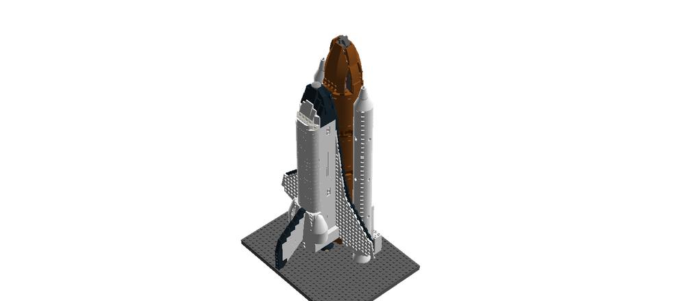Lego space shuttle evolution