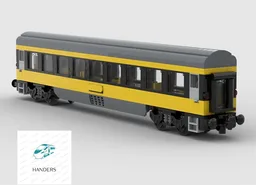 Czech Regional Train Wagon