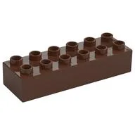 Duplo Brick 2 x 6 / Brown