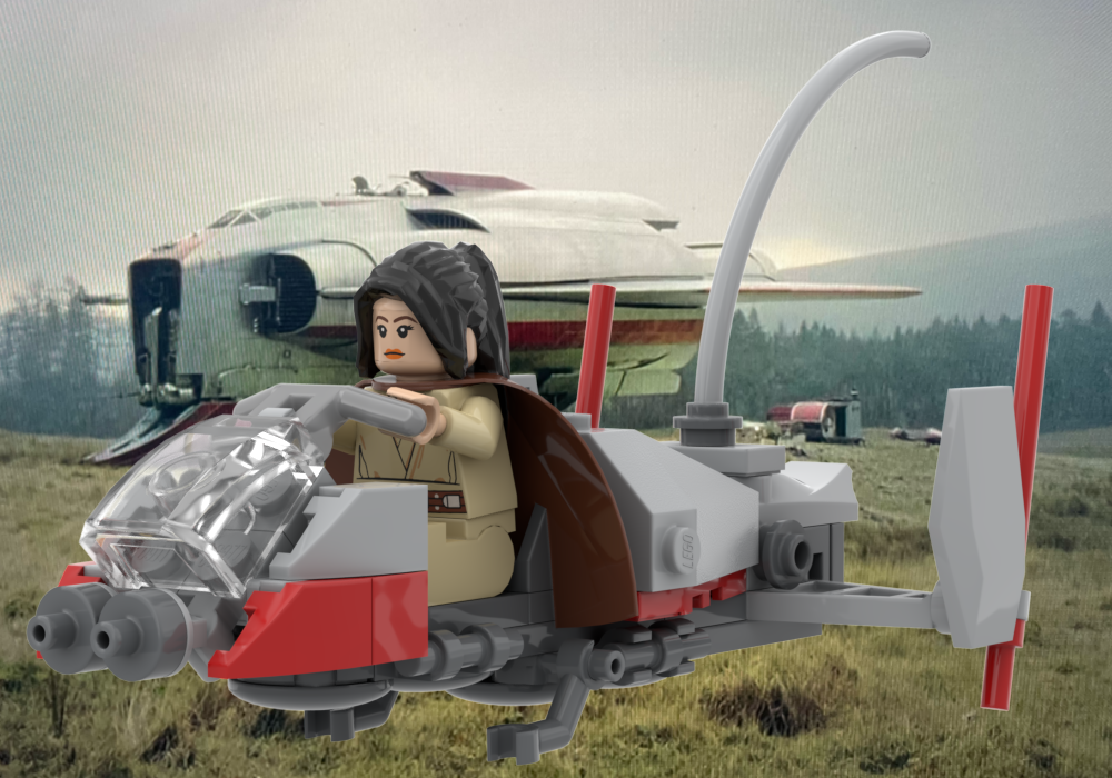 Lego Jedi Speeder From The Acolyte