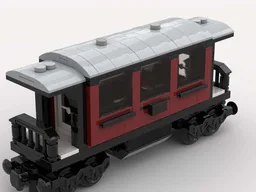 Old style train wagon
