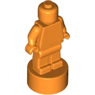 Minifig Trophy Statuette / Orange