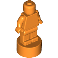 Lego Minifig Trophy Statuette / Orange