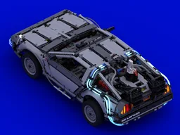 Part 2 BTTF LEGO Technic Delorean RC