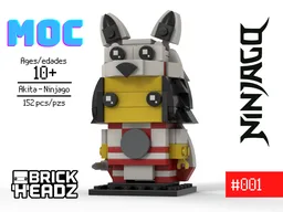 Akita the Formling - Brickheadz