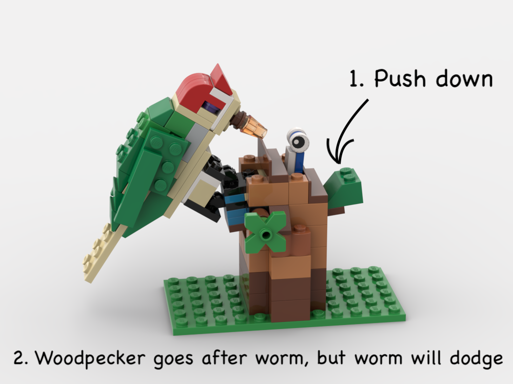 Lego 10698 - Woodpecker and the dodging worm