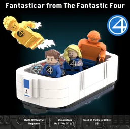 Fantastic Four Fantasticar from Marvel Comics