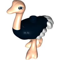 Lego Duplo Animal Ostrich / Black