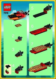 Orange Speedboat polybag