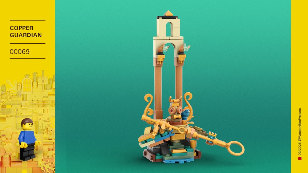 Lego Copper Guardian