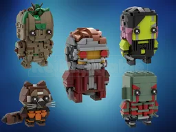 Guardians of the Galaxy Brickheadz BUNDLE