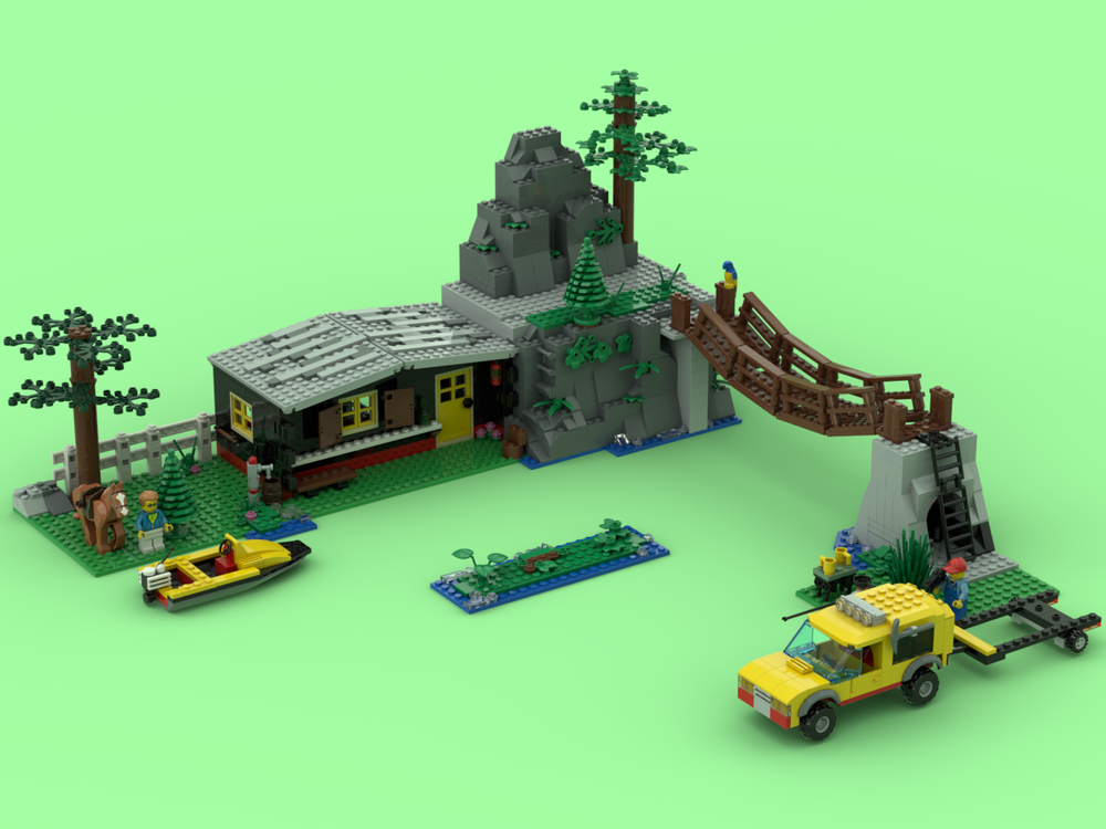 Lego Rocky River Retreat (6552 - remake)
