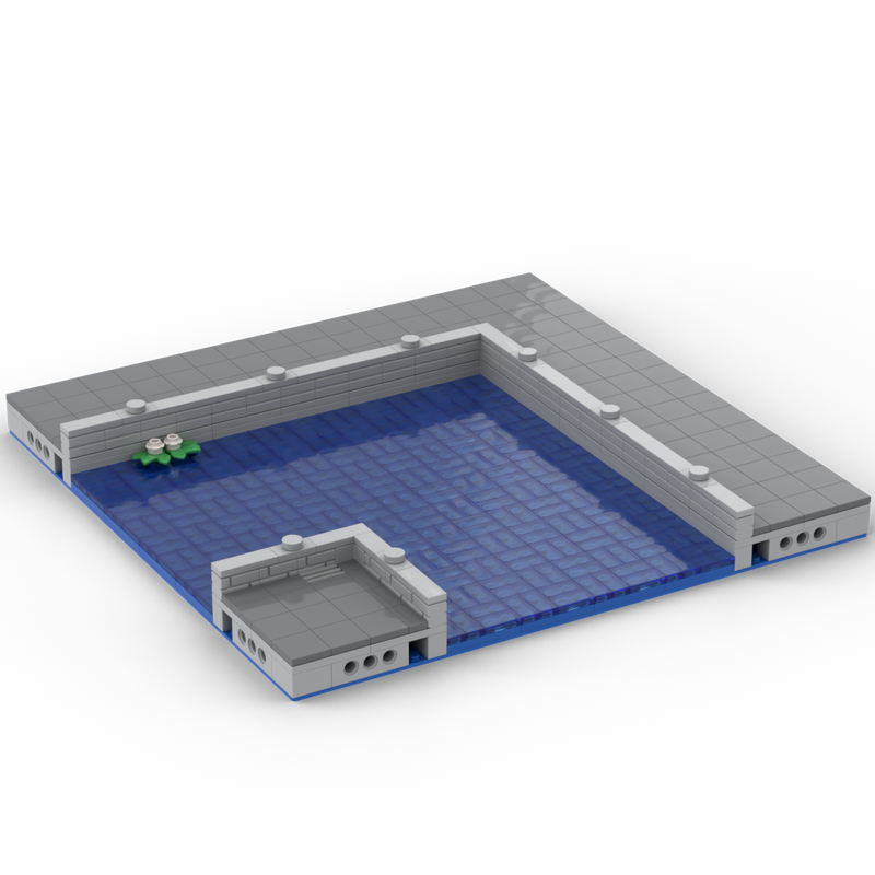 Lego MILS Canal (32x32) Curve