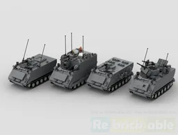 M113 Vietnam Era 4 pack