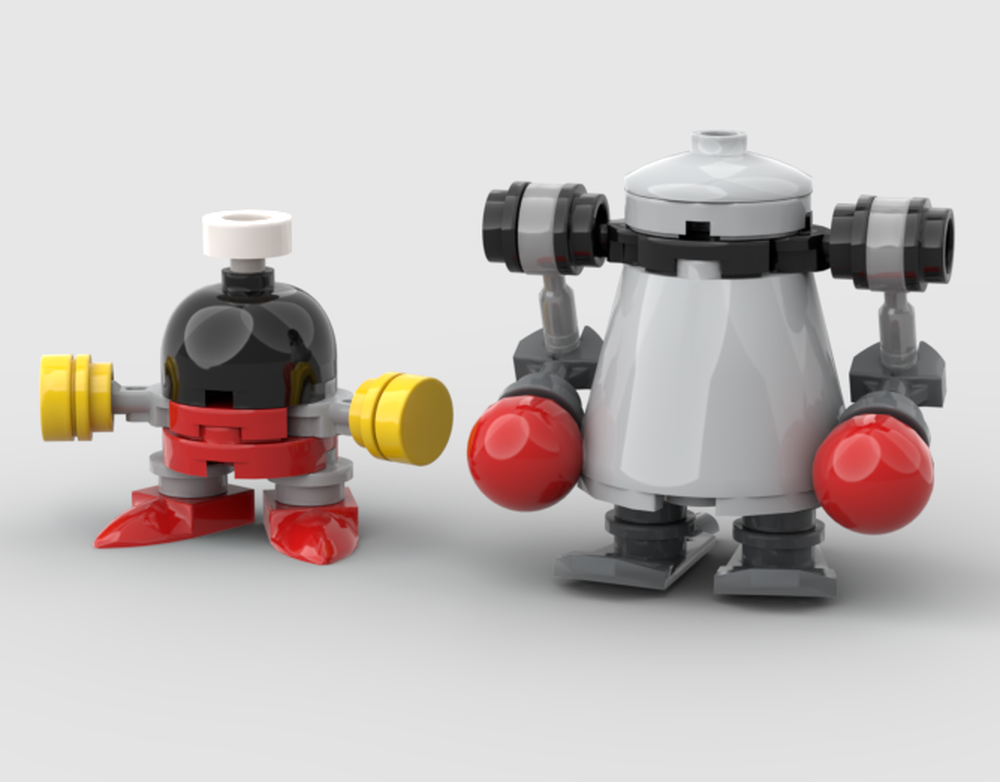 Lego Heavy and Bomb - Knuckles' Chaotix