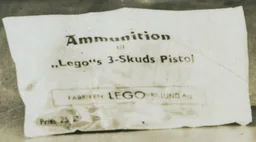 Wooden Gun Bullets - Ammunition for Wooden Peace Gun {Skud til Freds-Pistol}
