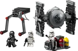 TIE Fighter with Imperial Hangar Rack