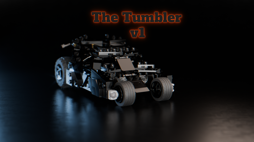 Lego The Tumbler Prototype