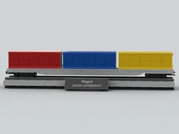 Container wagon - 1/55