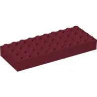 Brick 4 x 10 / Dark Red