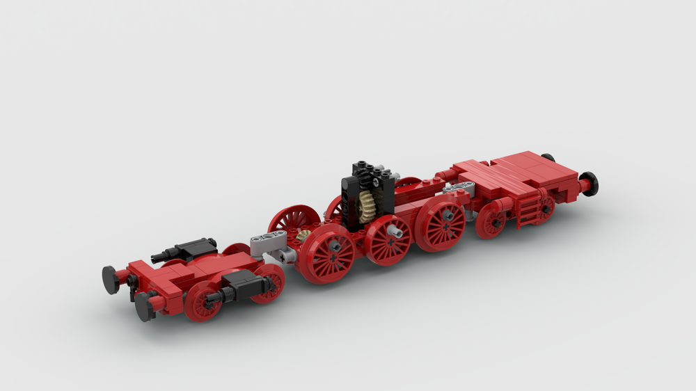 Lego BR78 (8W) Dampflok Fahrwerk MOD