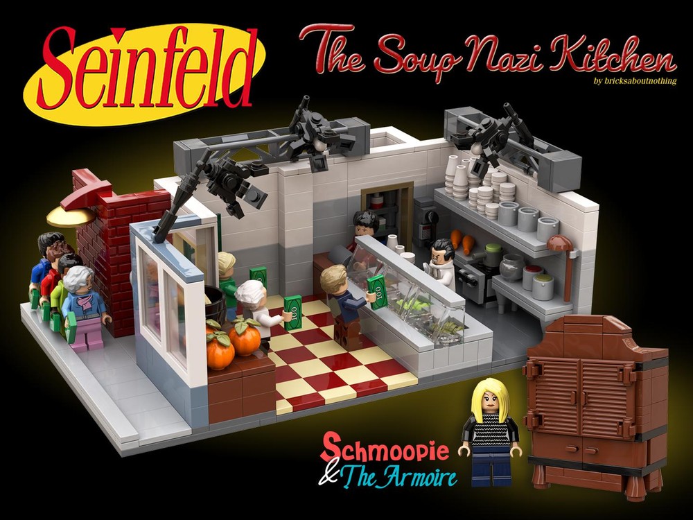 Lego Seinfeld - The Soup Nazi Kitchen