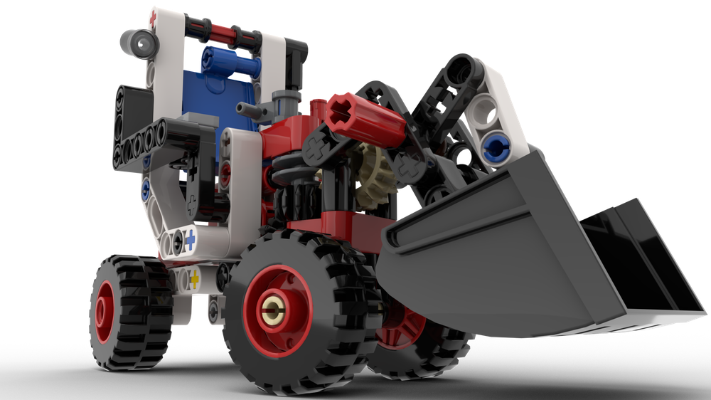 Lego 42116 C model mini wheelloader