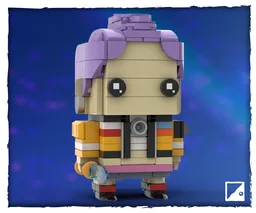 Kpop Demon Hunters | Huntrix LEGO Brickheadz MOC ~ Rumi